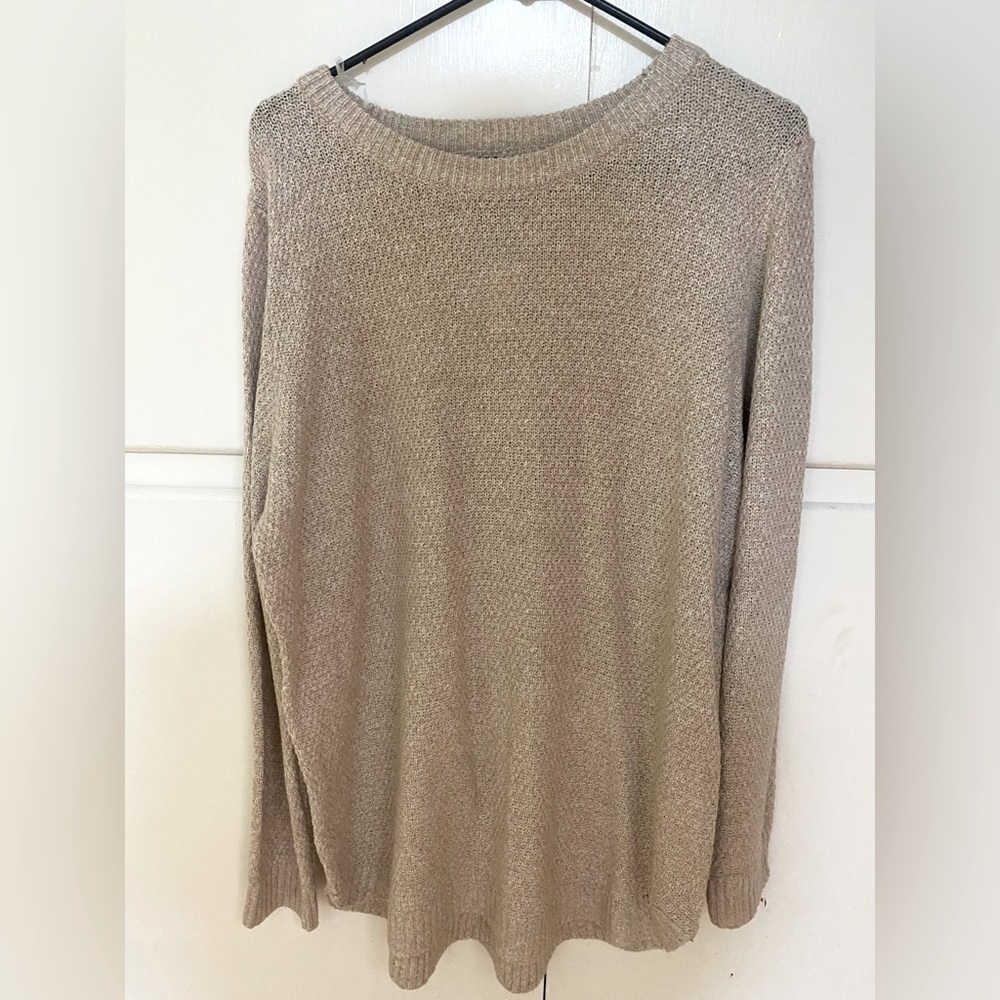 New with gage pink clover sweater